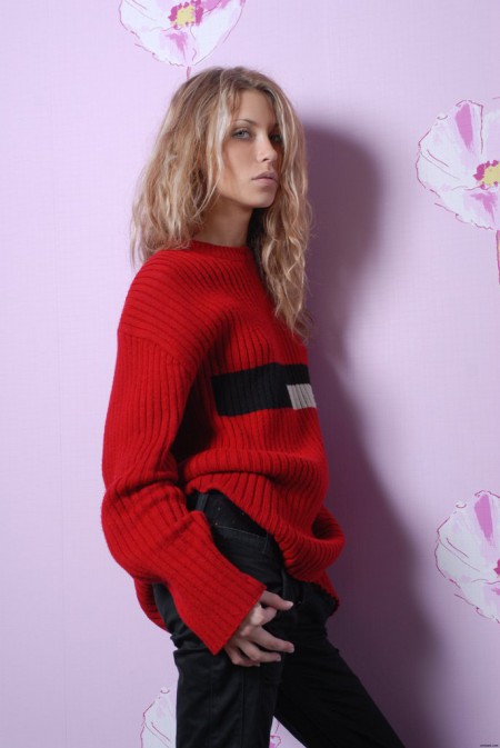 Red sweater