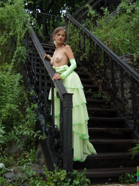 Olya M On the stairs