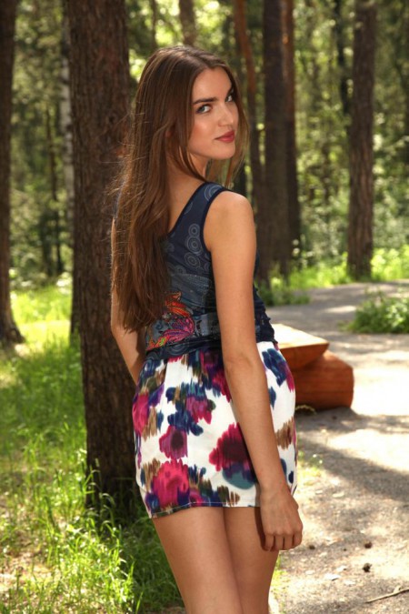 Rina B In the forest