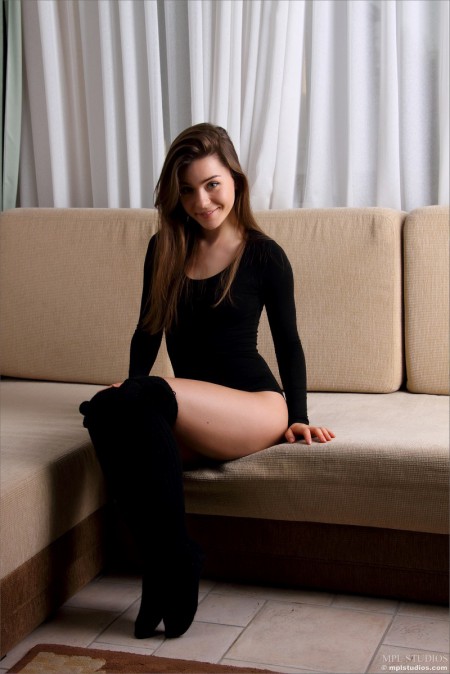 Raisa Lily On the couch