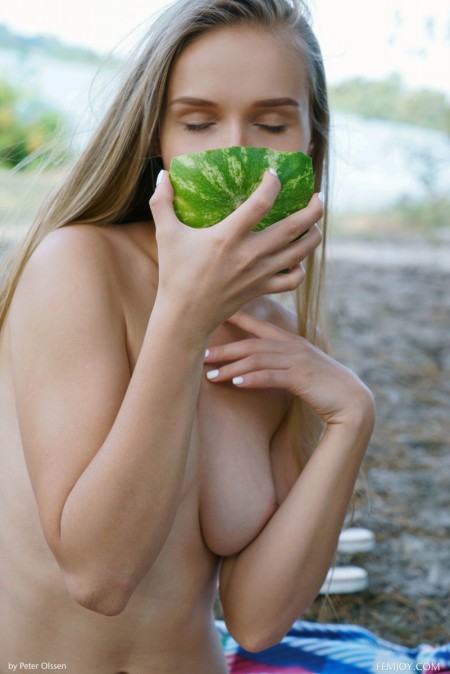 Lucretia K Eat the melon with
